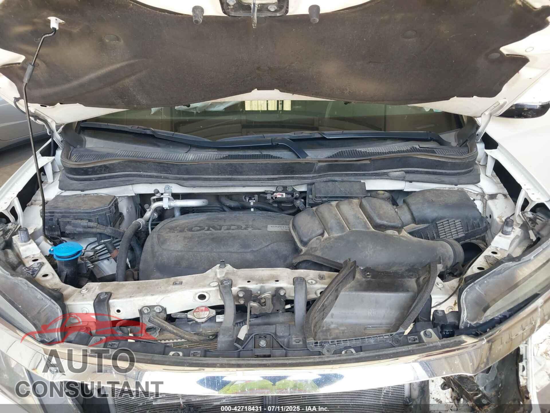 HONDA PILOT 2017 - 5FNYF5H90HB016388