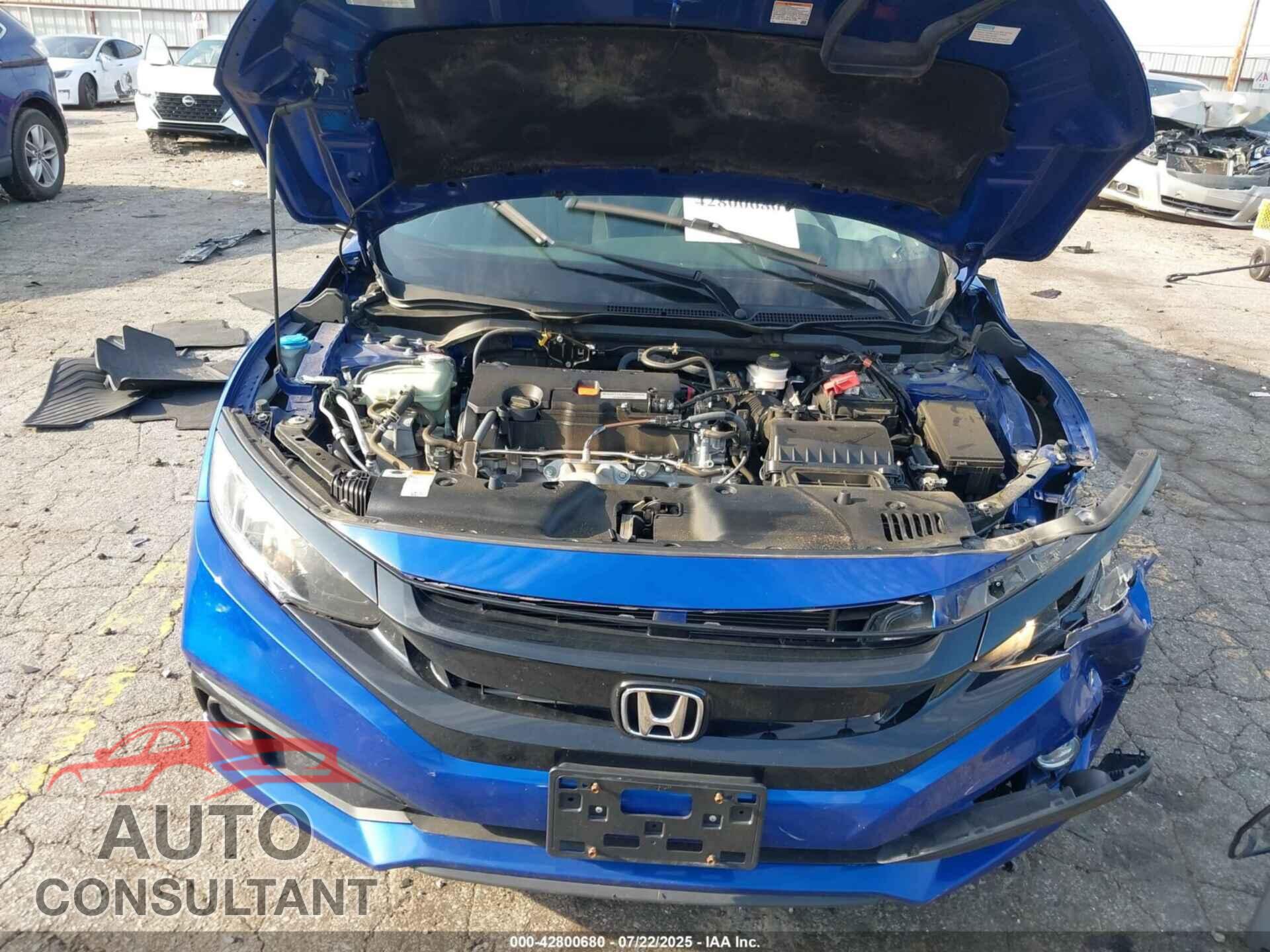 HONDA CIVIC 2019 - 2HGFC4B88KH300090