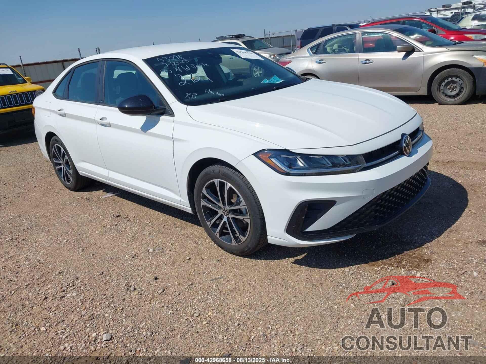 VOLKSWAGEN JETTA 2025 - 3VWBX7BU6SM012129