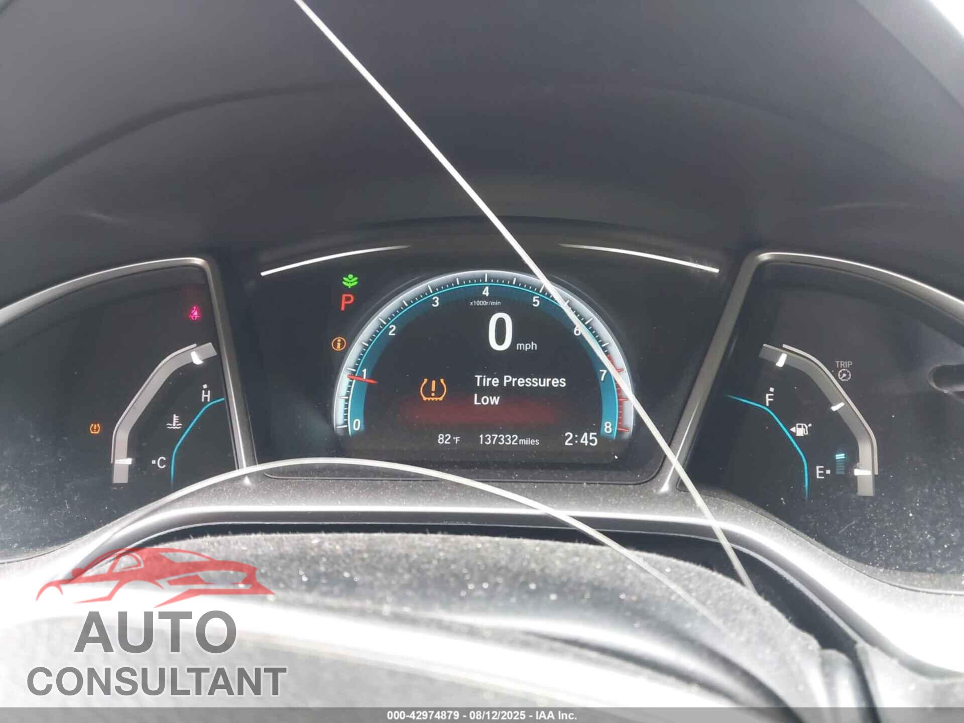 HONDA CIVIC 2018 - 2HGFC2F77JH544026