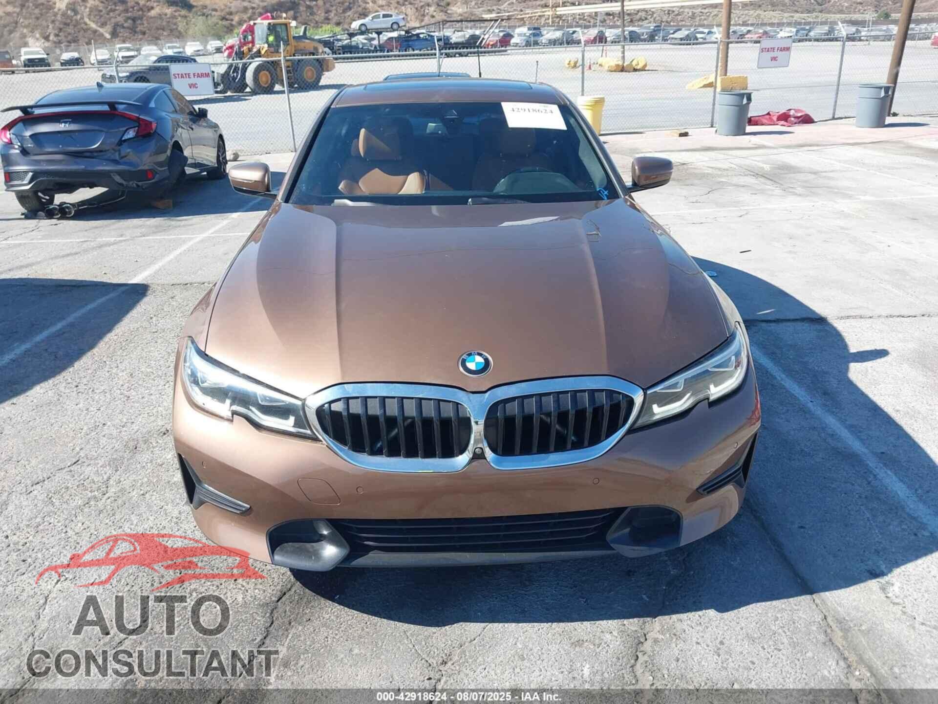 BMW 330I 2019 - WBA5R1C52KAK10683