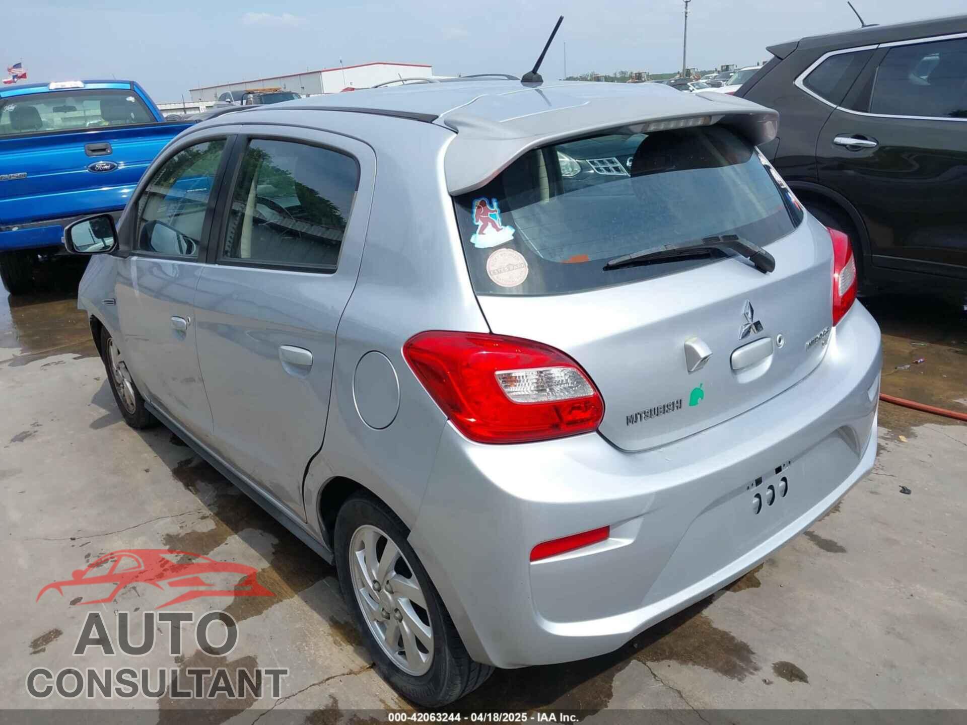 MITSUBISHI MIRAGE 2017 - ML32A4HJ4HH002795