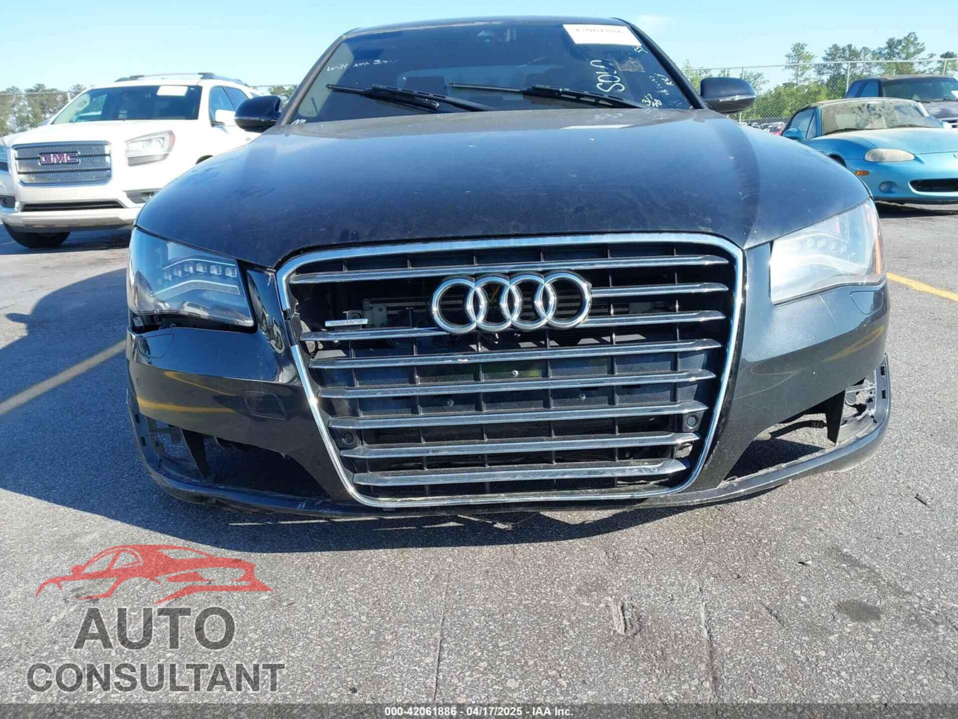 AUDI A8 2012 - WAUAVAFD0CN018847