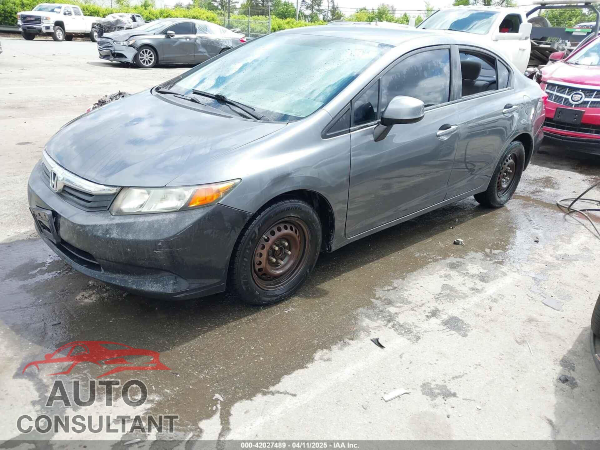 HONDA CIVIC 2012 - 19XFB2F56CE045295