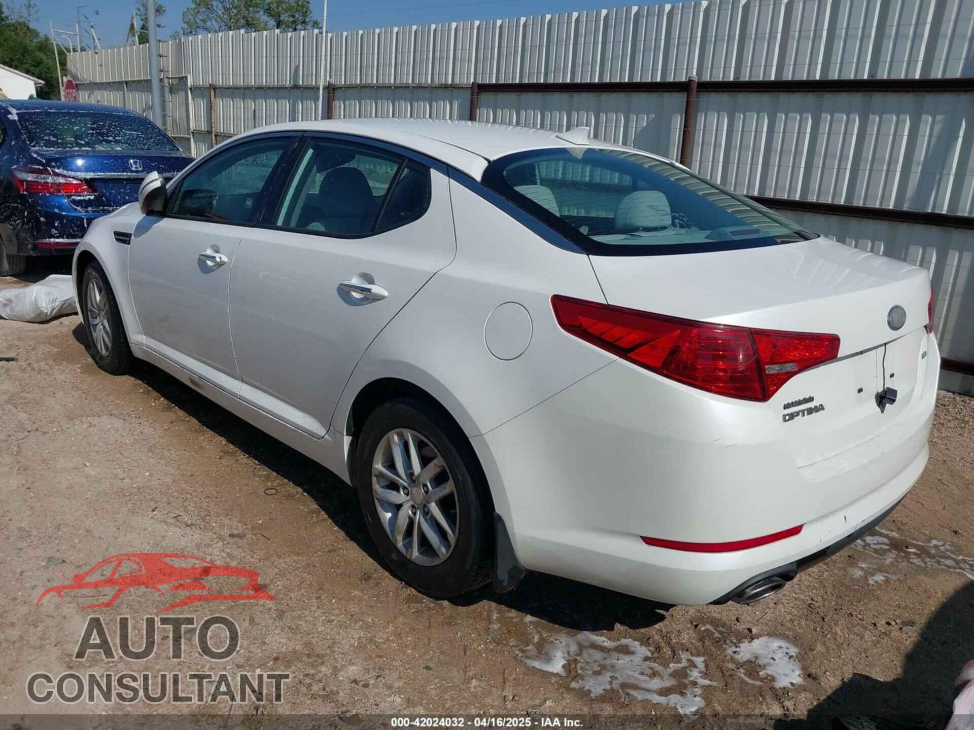 KIA OPTIMA 2013 - KNAGM4A79D5374408