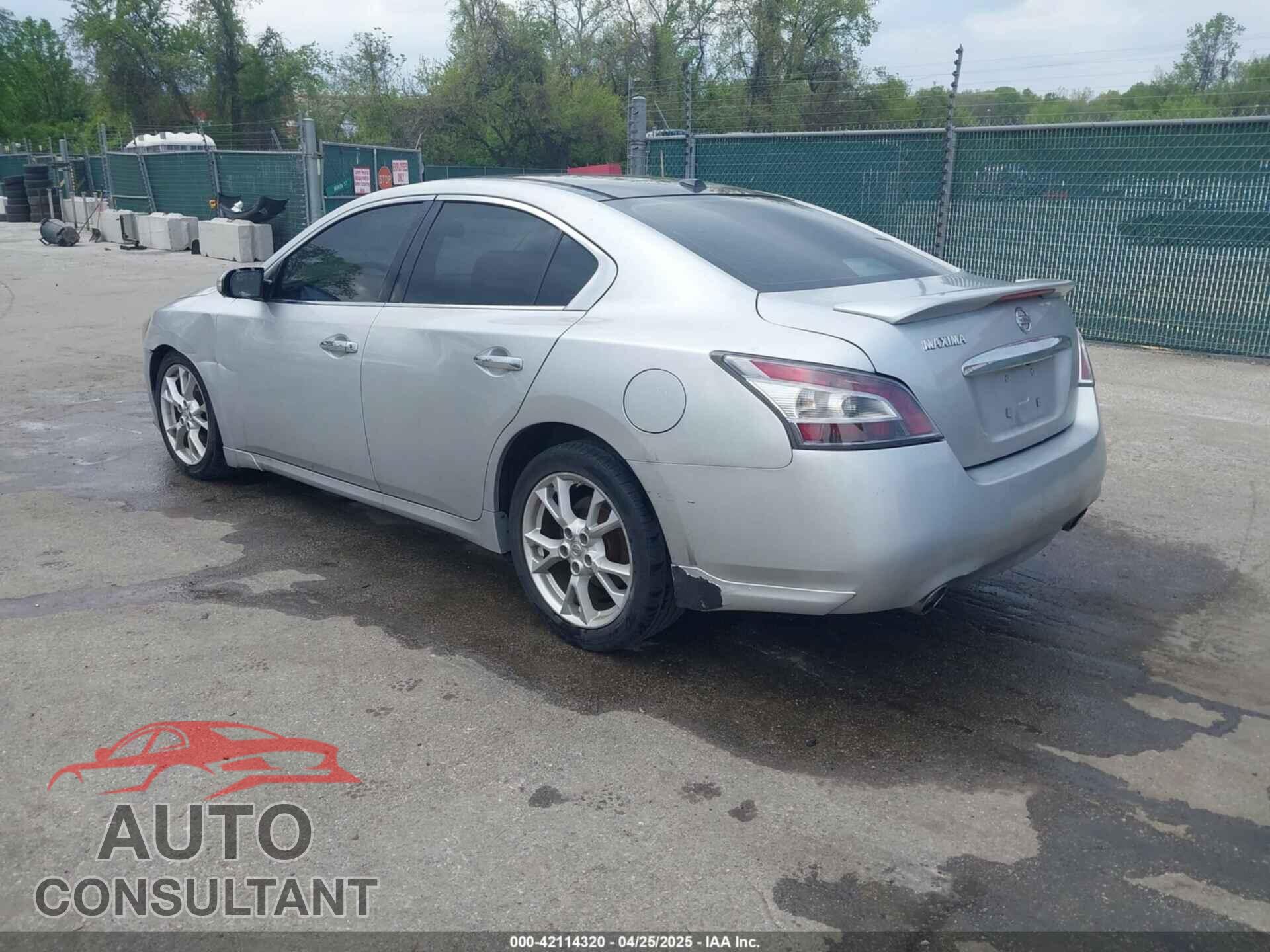 NISSAN MAXIMA 2014 - 1N4AA5AP3EC498006