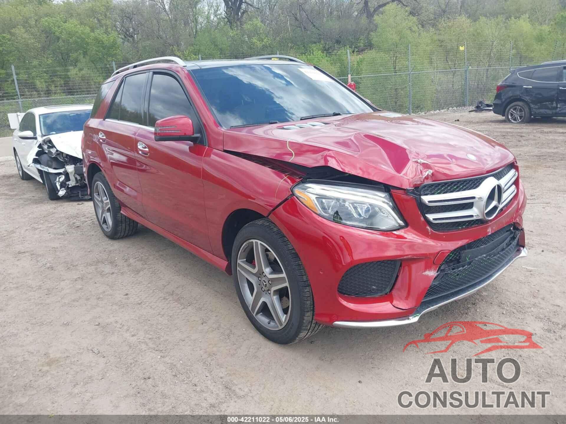 MERCEDES-BENZ GLE 400 2017 - 4JGDA5GB1HA906999