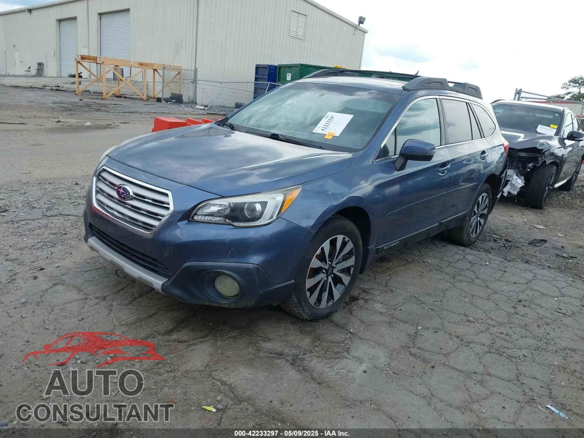 SUBARU OUTBACK 2015 - 4S4BSELC4F3350918