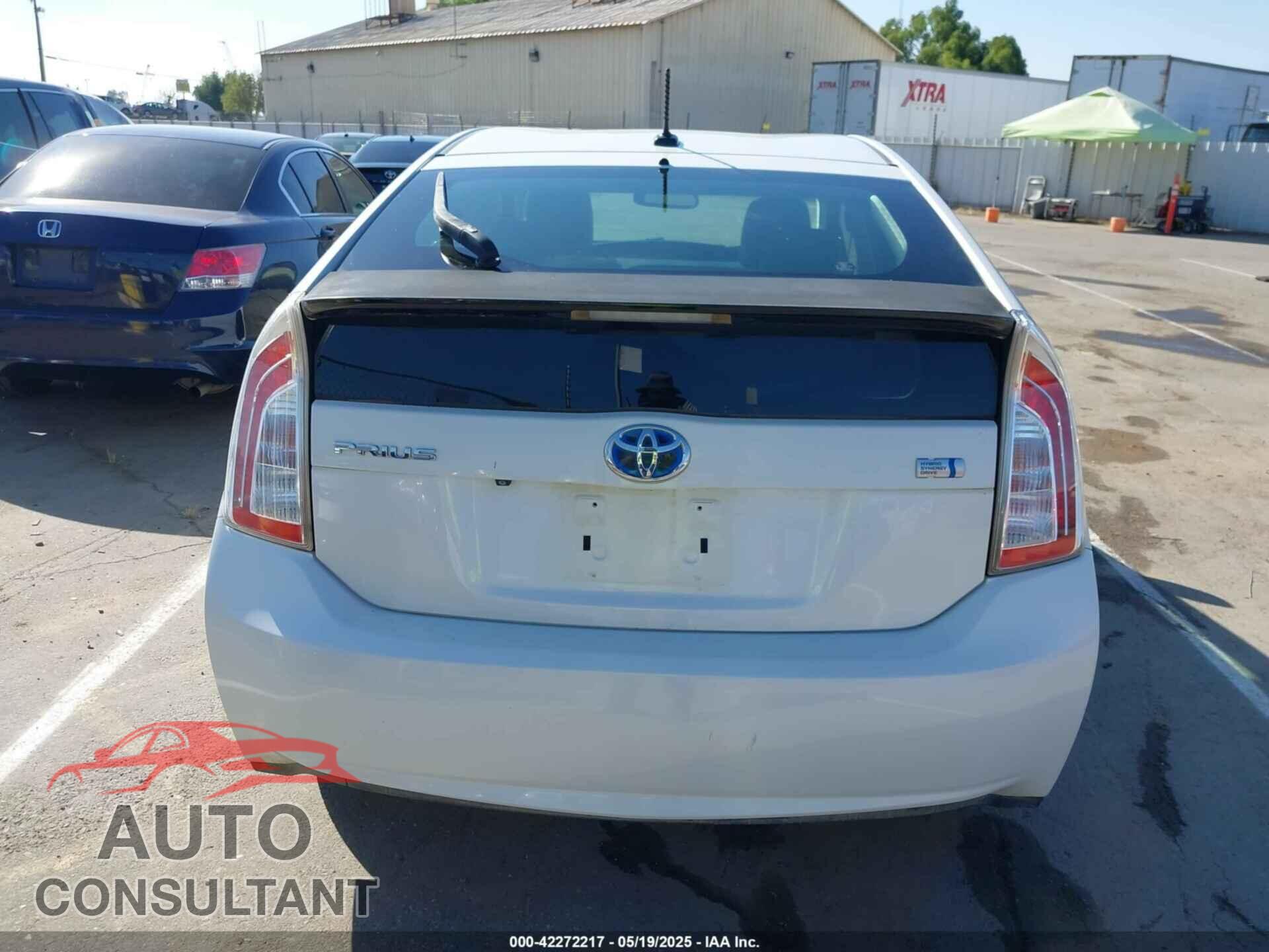 TOYOTA PRIUS 2013 - JTDKN3DU4D5575624