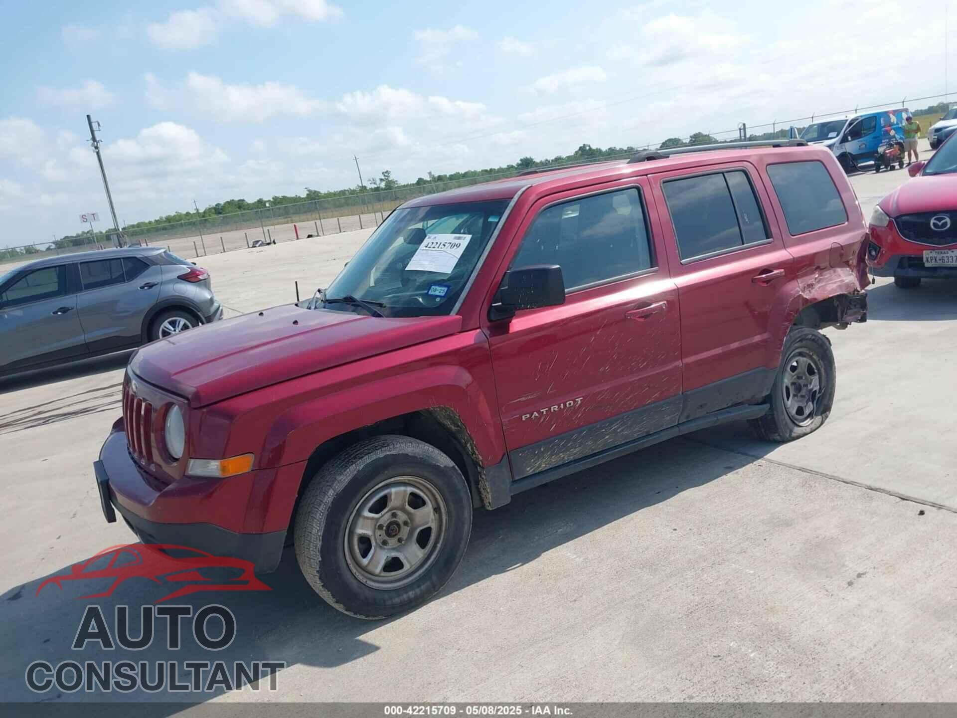 JEEP PATRIOT 2016 - 1C4NJPBB6GD601524