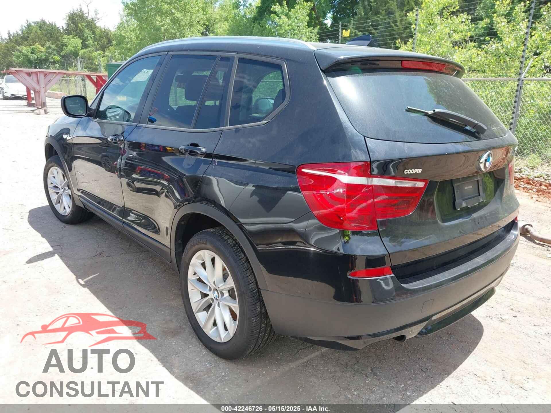 BMW X3 2014 - 5UXWX9C50E0D39142