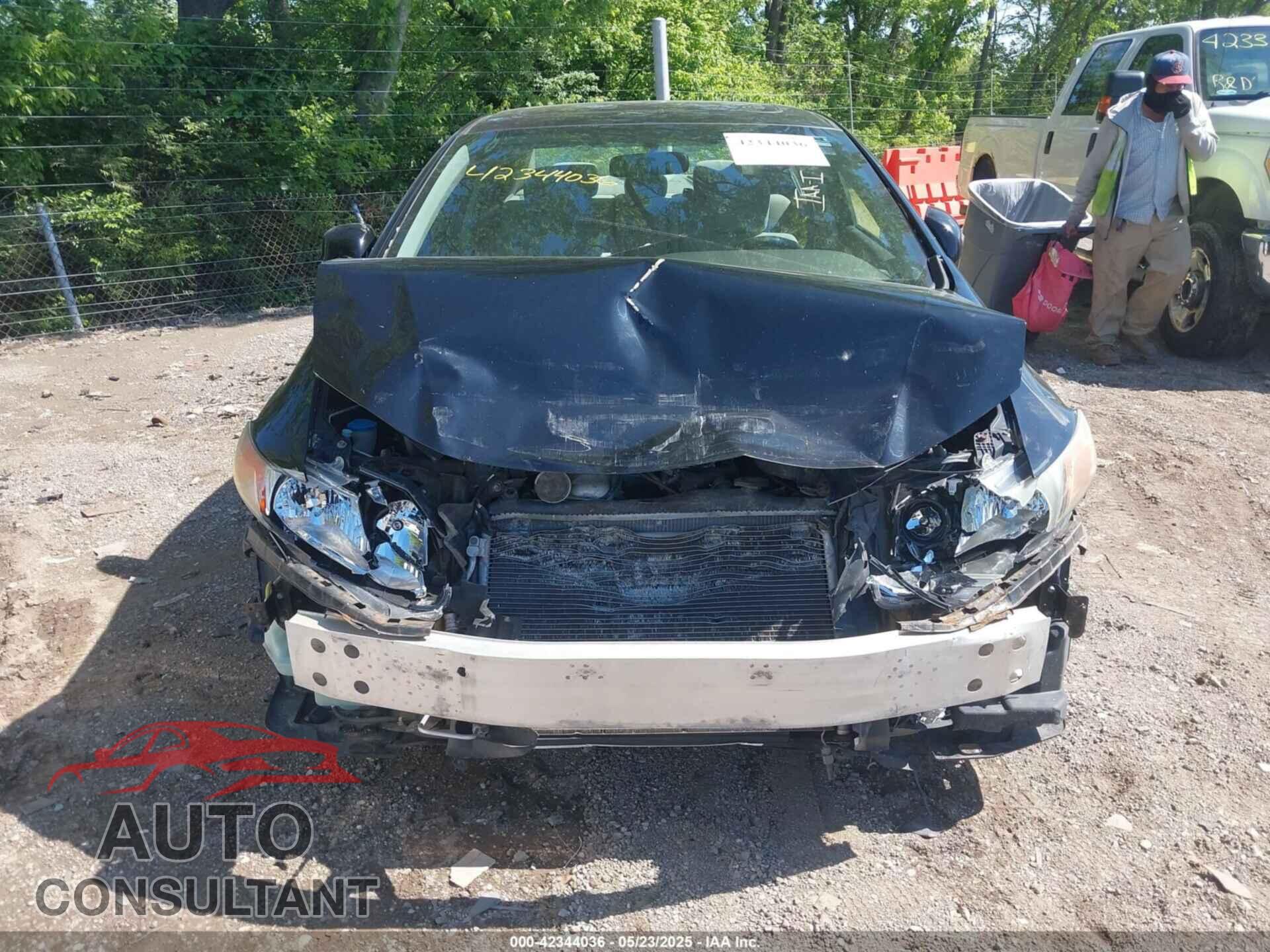 HONDA CIVIC 2012 - 19XFB2F86CE018544