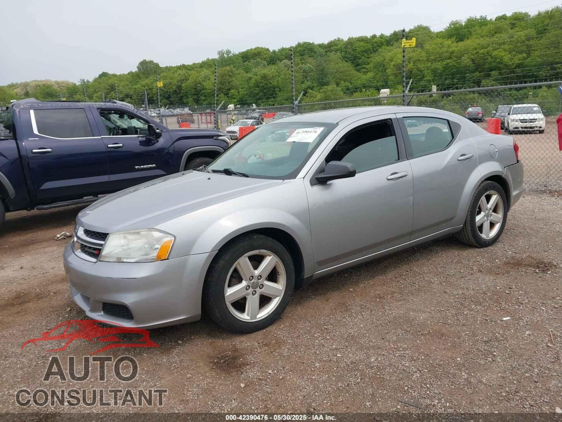 DODGE AVENGER 2013 - 1C3CDZAB0DN564931