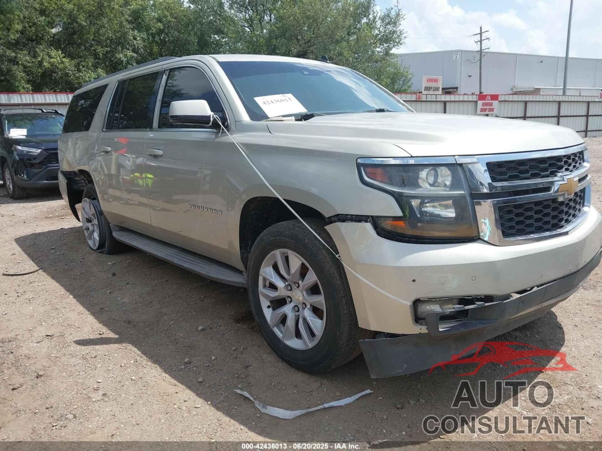 CHEVROLET SUBURBAN 1500 2015 - 1GNSCJKC9FR153713
