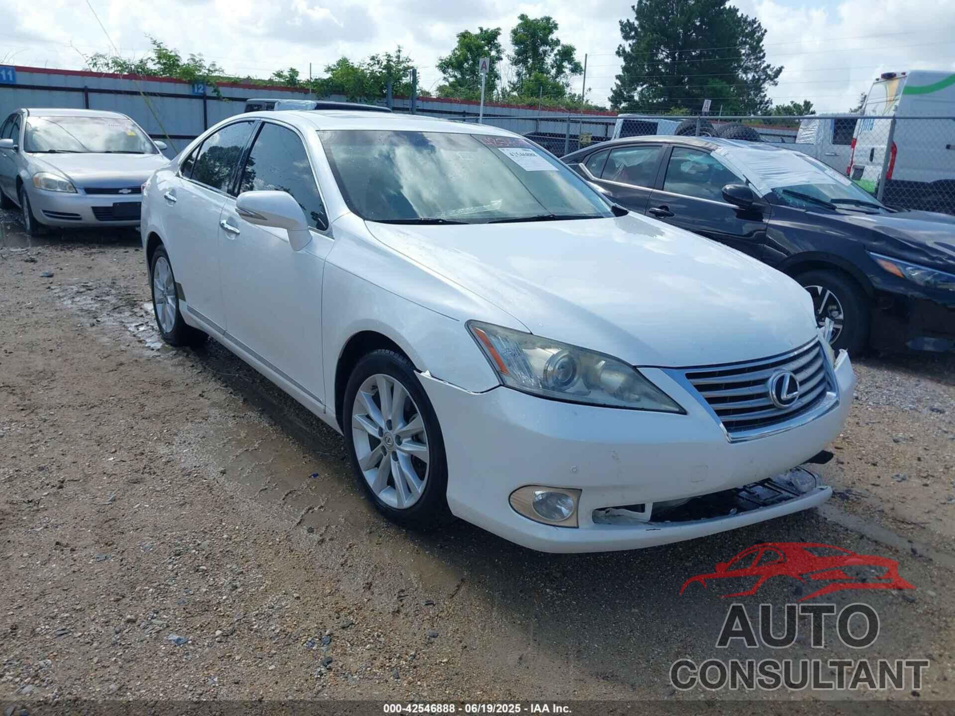 LEXUS ES 350 2012 - JTHBK1EG3C2484171