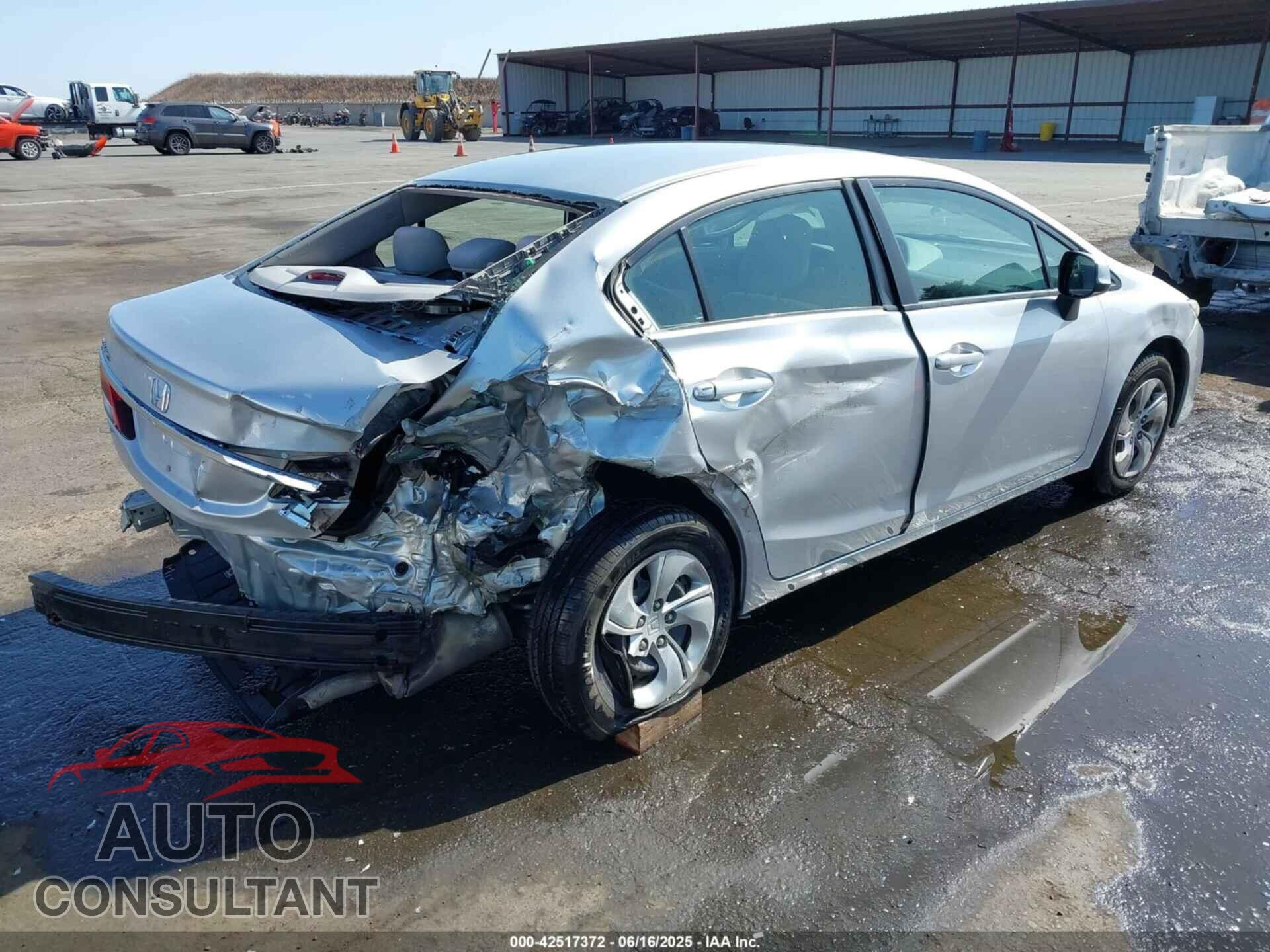 HONDA CIVIC 2013 - 19XFB2F59DE202576