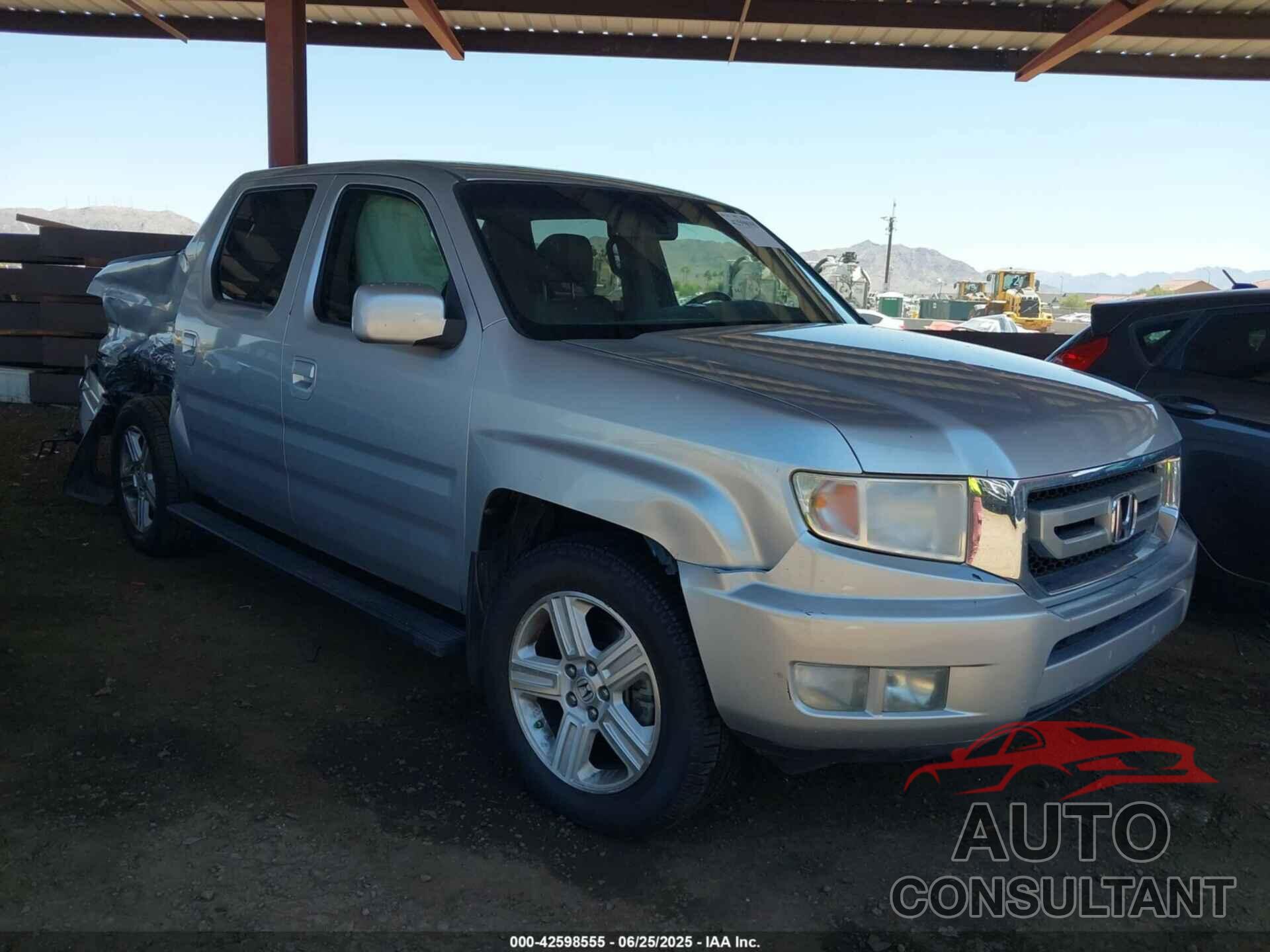 HONDA RIDGELINE 2011 - 5FPYK1F54BB001086