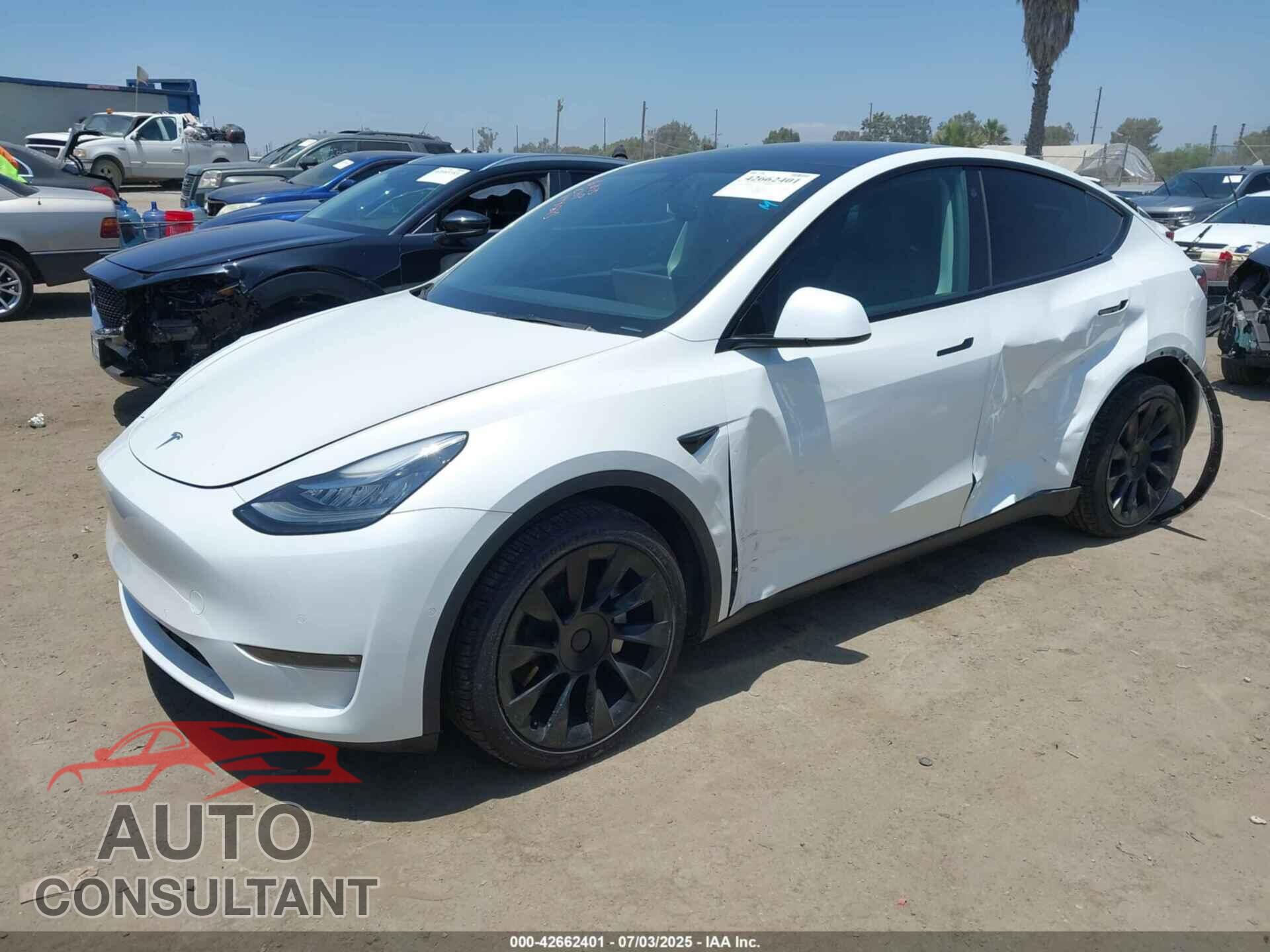TESLA MODEL Y 2021 - 5YJYGDEEXMF298770