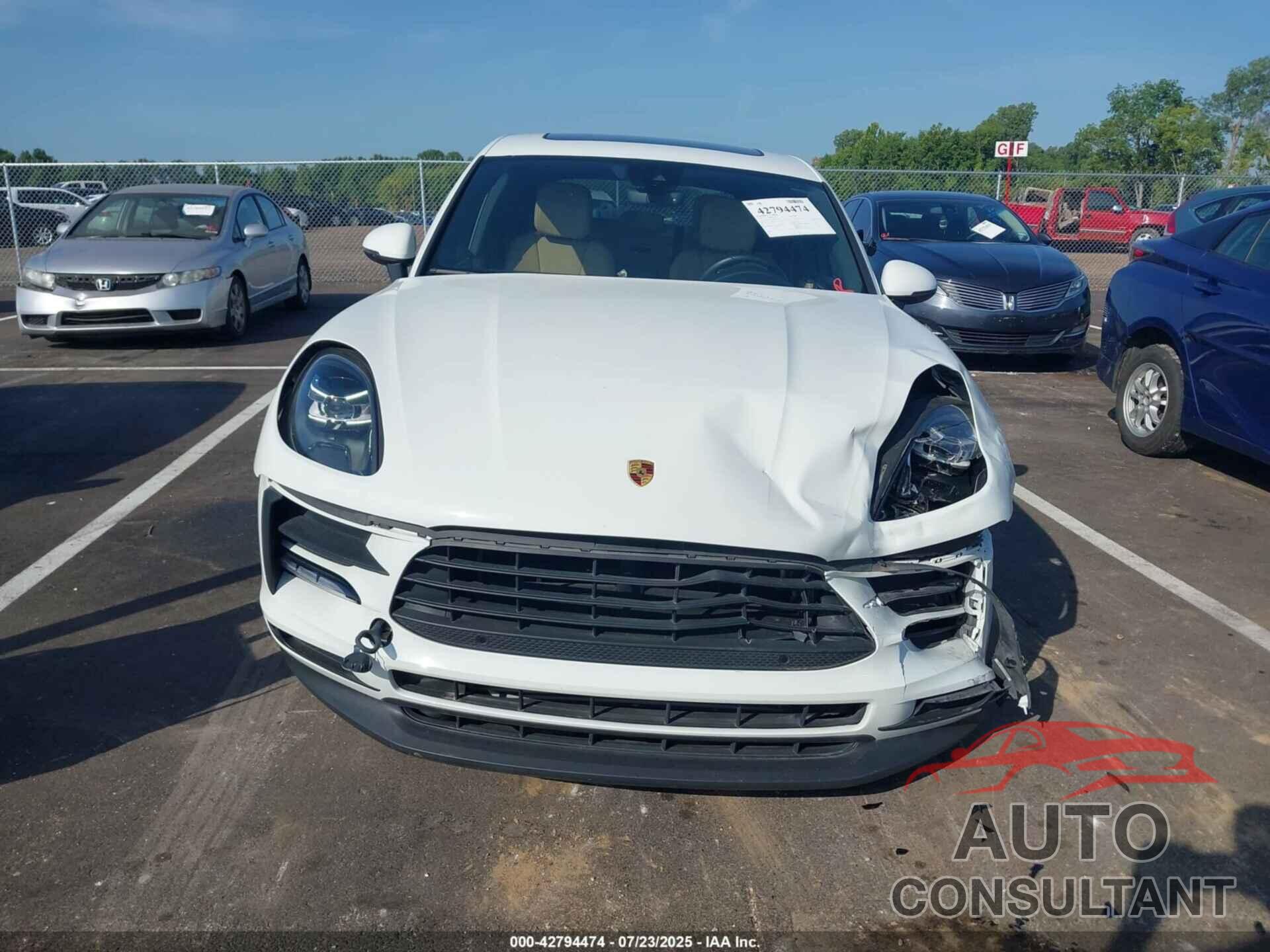 PORSCHE MACAN 2019 - WP1AA2A56KLB07254