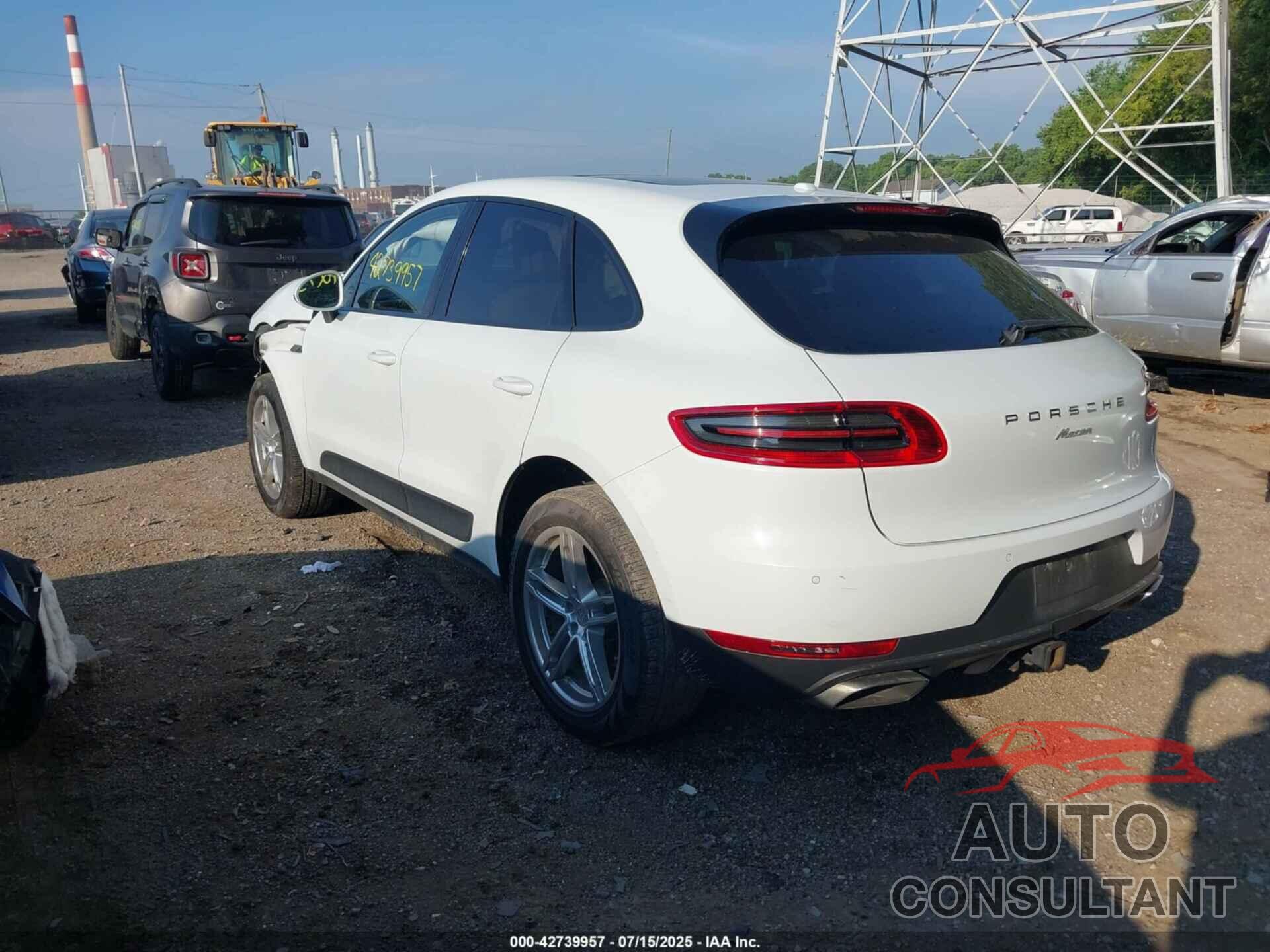 PORSCHE MACAN 2017 - WP1AA2A52HLB83109