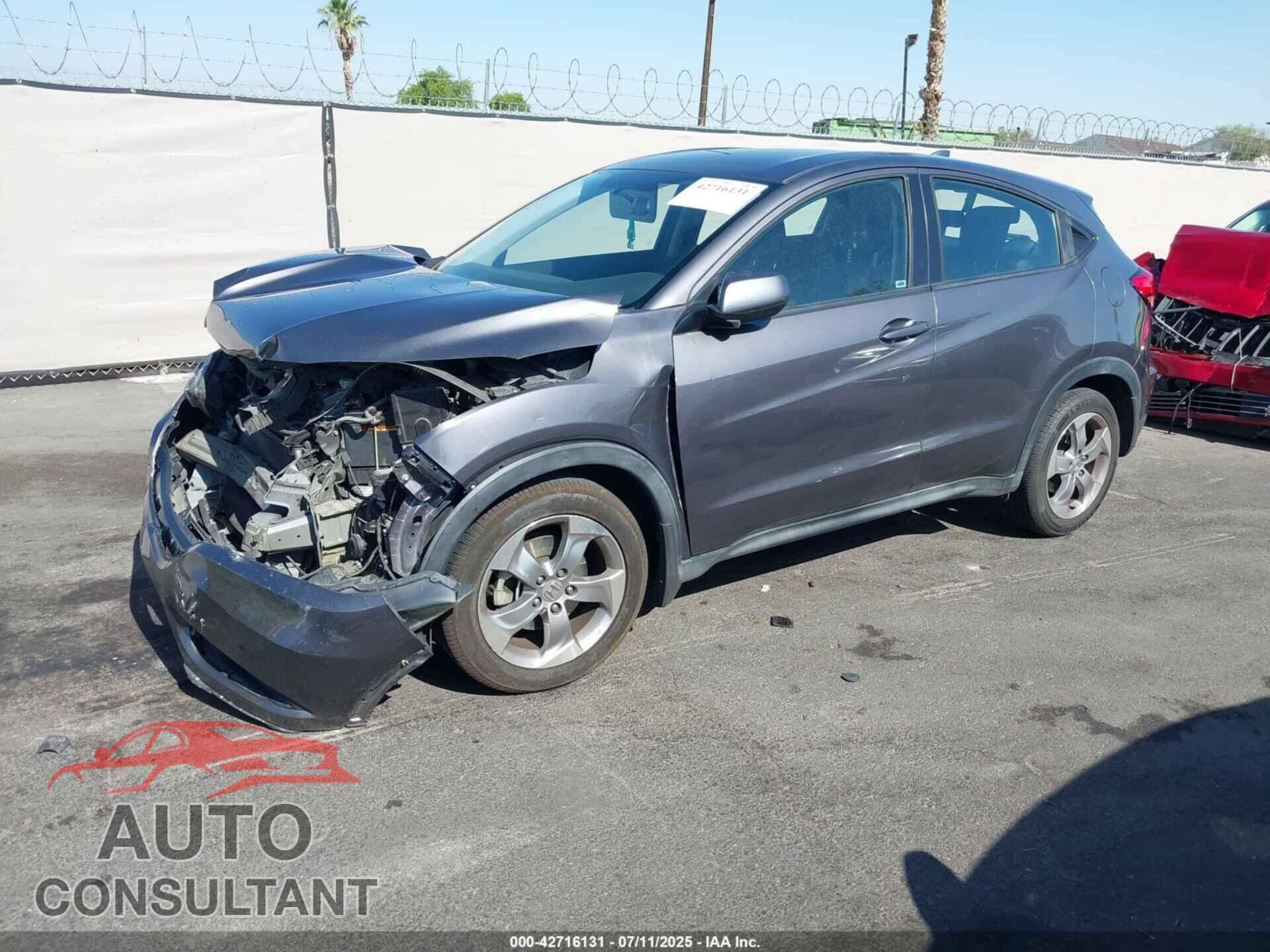 HONDA HR-V 2017 - 3CZRU5H36HM700423