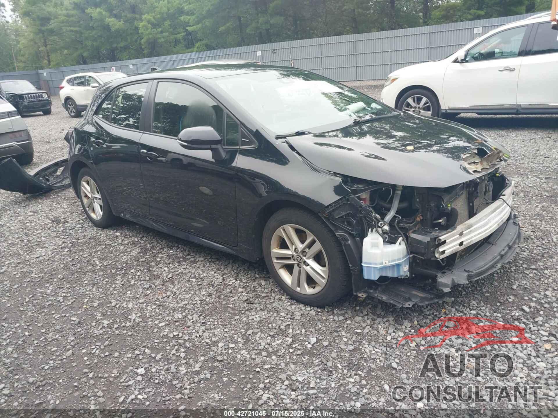 TOYOTA COROLLA 2020 - JTND4RBE4L3082901