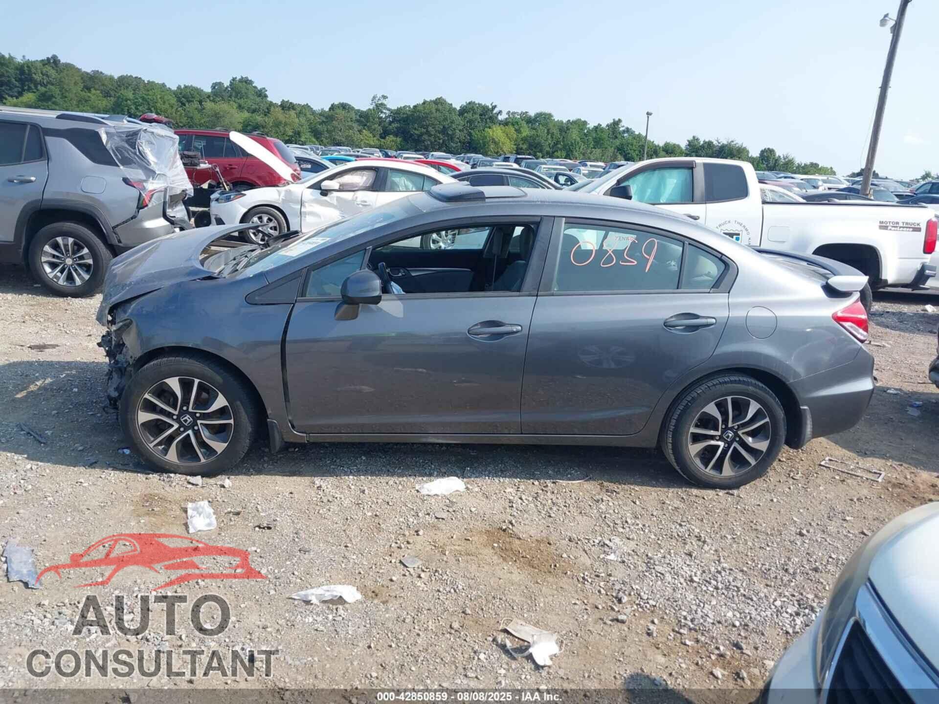 HONDA CIVIC 2013 - 19XFB2F93DE213740