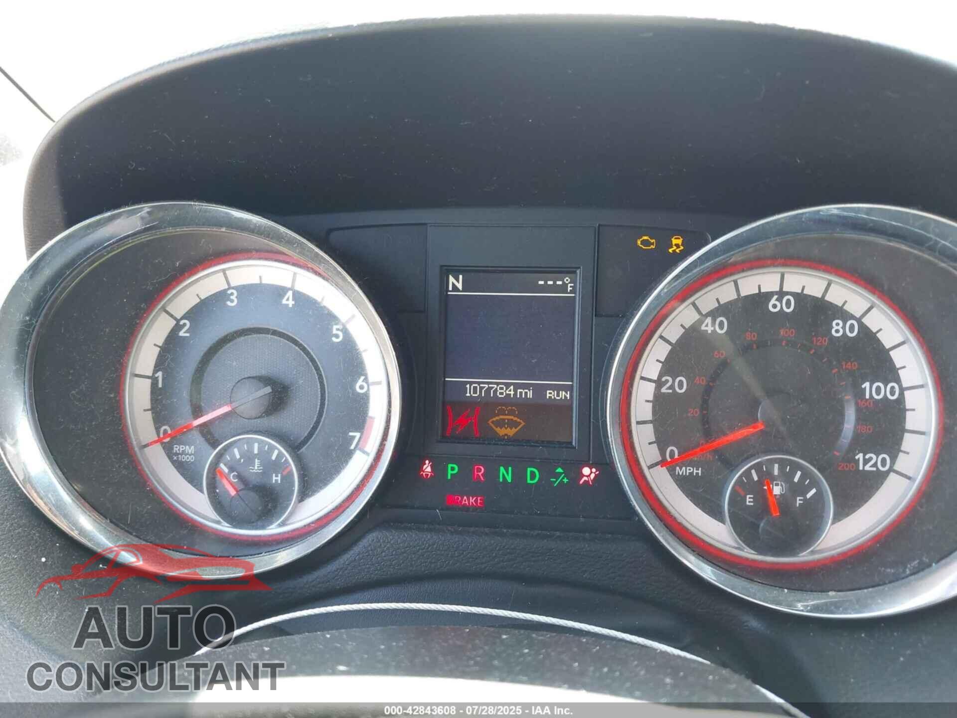 DODGE GRAND CARAVAN 2013 - 2C4RDGEG0DR754120