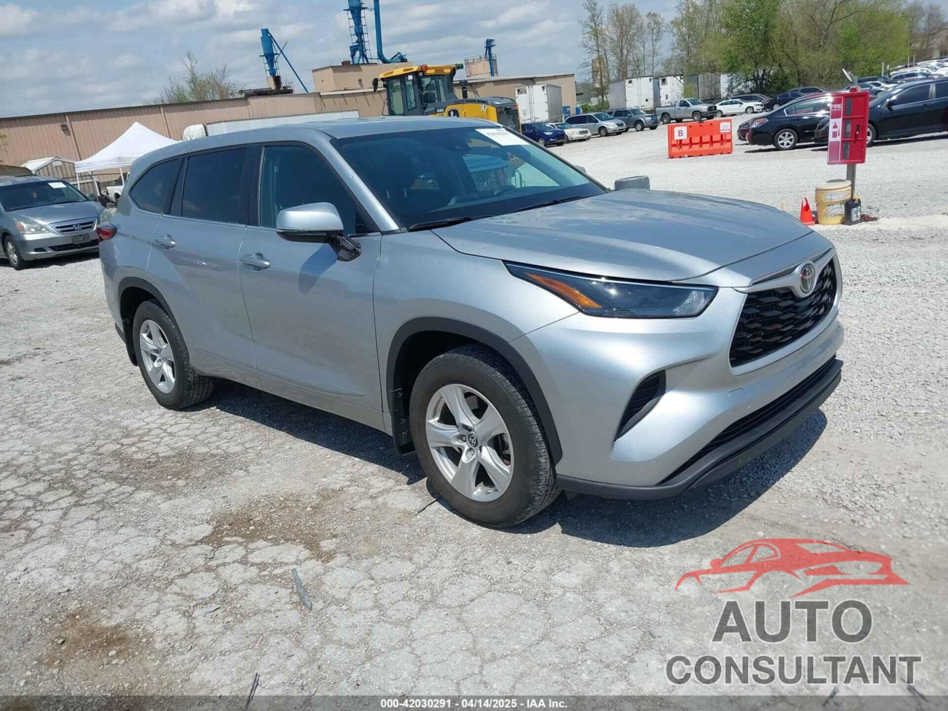 TOYOTA HIGHLANDER 2023 - 5TDKDRAH1PS048393
