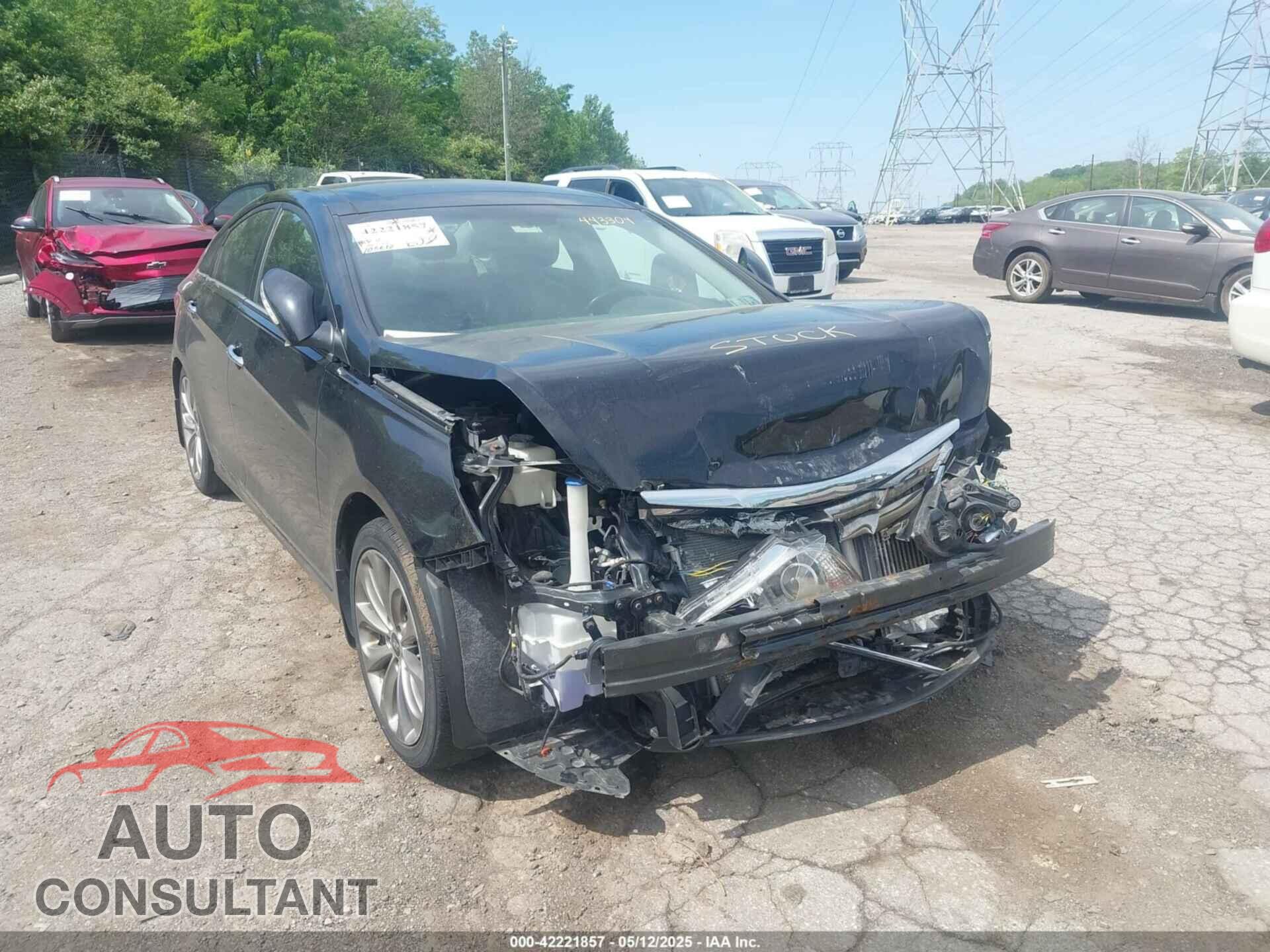 HYUNDAI SONATA 2012 - 5NPEC4AB3CH443304