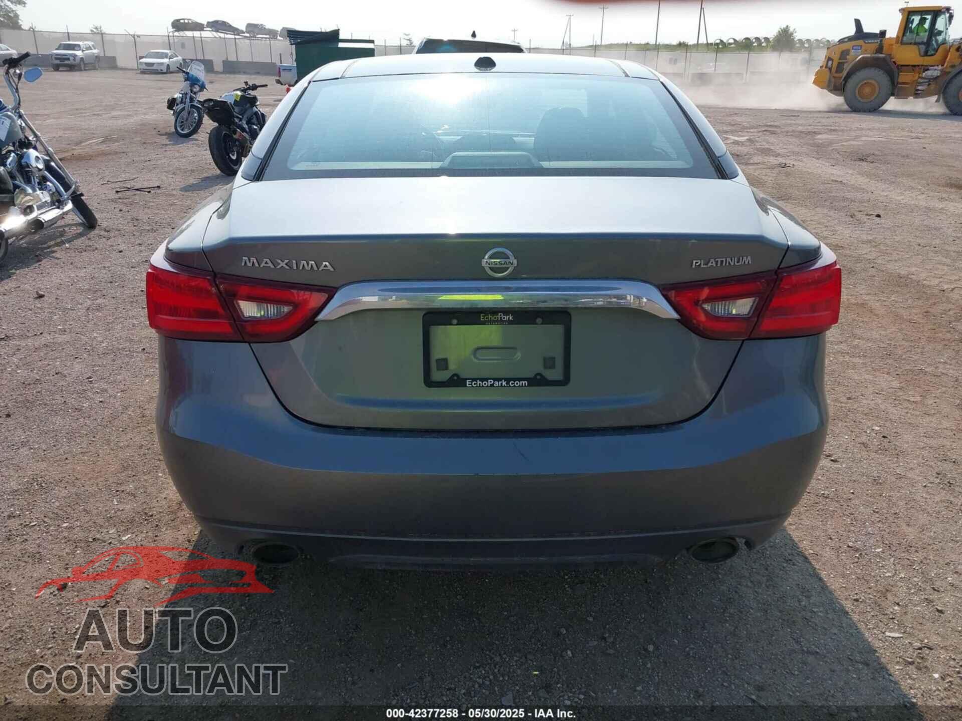 NISSAN MAXIMA 2017 - 1N4AA6AP2HC363061
