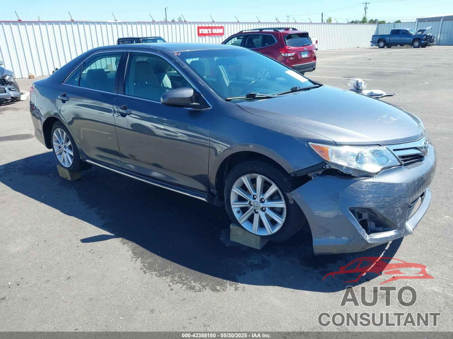 TOYOTA CAMRY 2012 - 4T4BF1FK4CR229673
