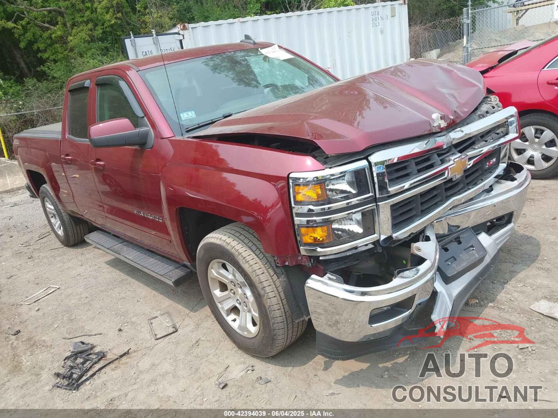 CHEVROLET SILVERADO 1500 2015 - 1GCVKREC3FZ255883