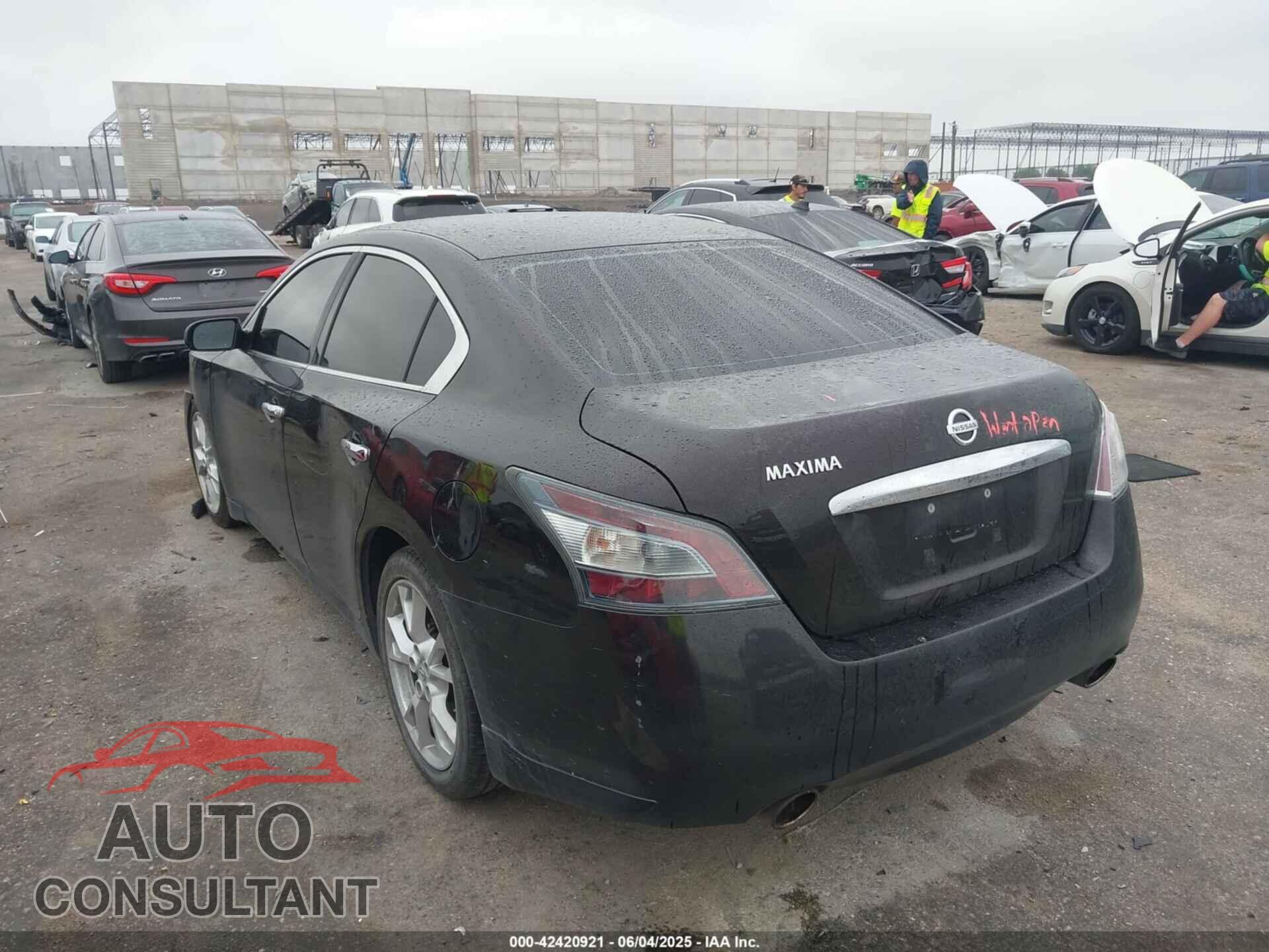 NISSAN MAXIMA 2012 - 1N4AA5AP9CC868730