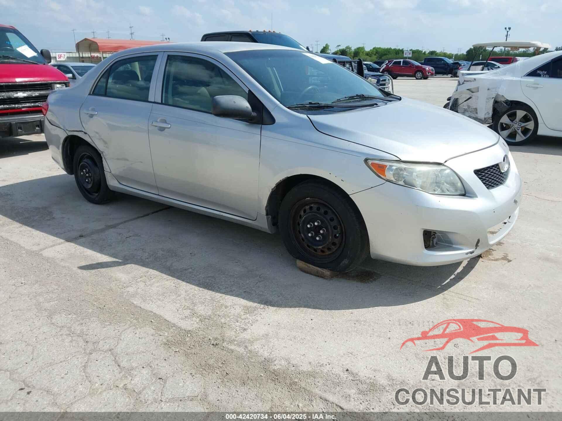 TOYOTA COROLLA 2009 - 1NXBU40E59Z116148