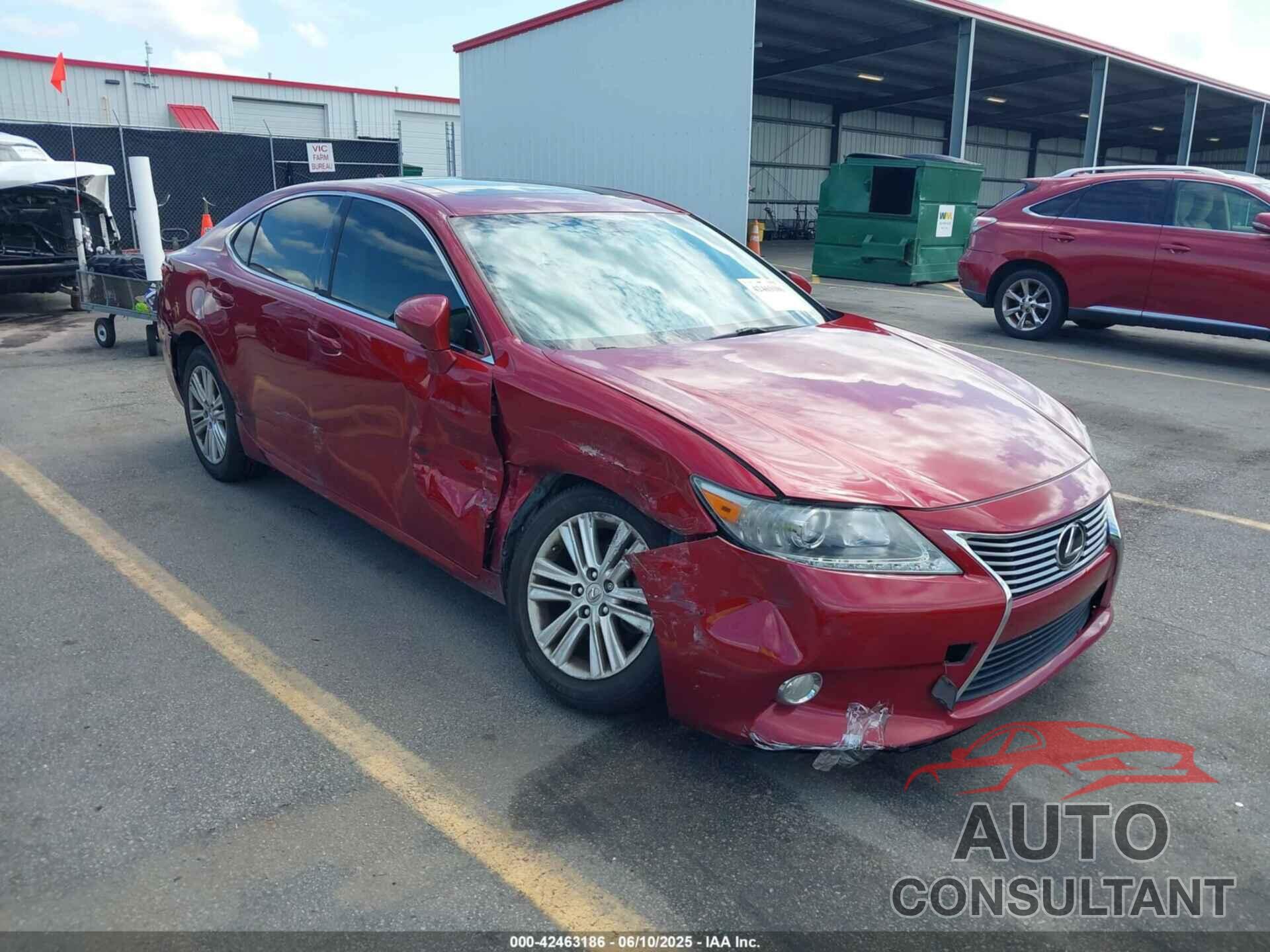 LEXUS ES 350 2013 - JTHBK1GG4D2040800