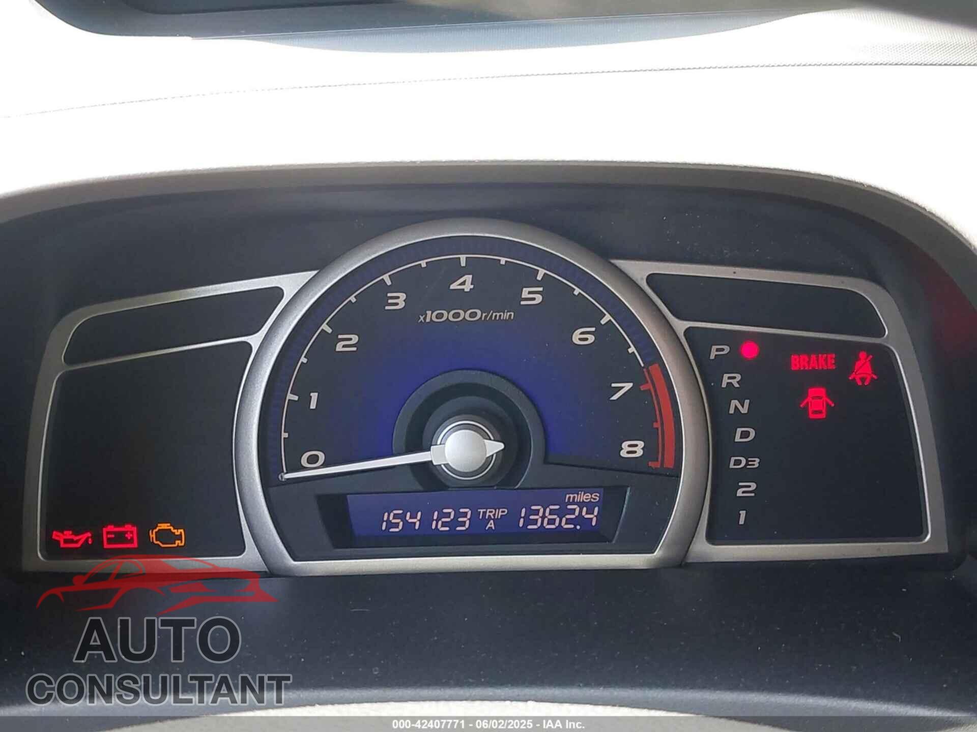 HONDA CIVIC 2009 - 1HGFA16529L012938