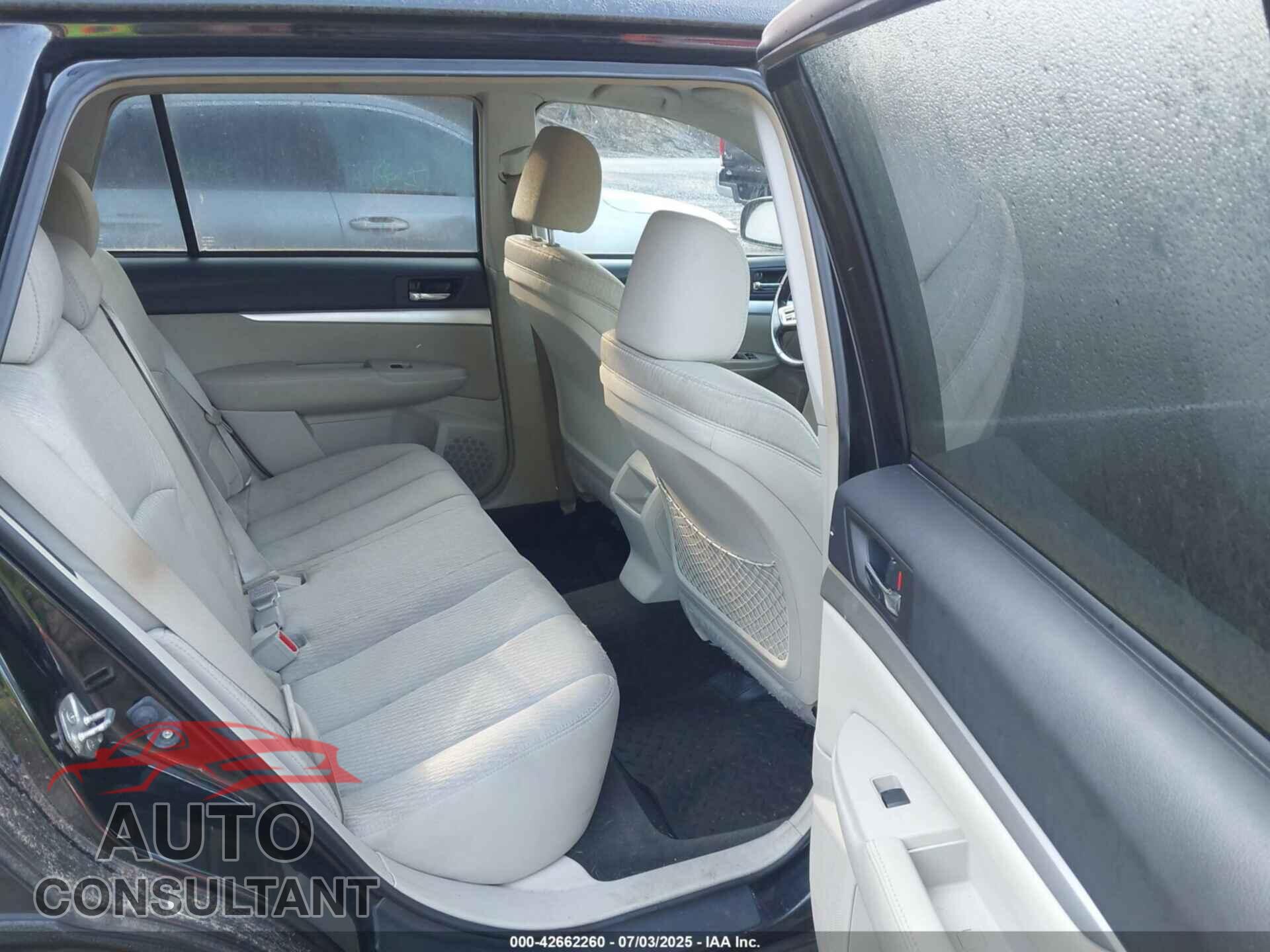 SUBARU OUTBACK 2012 - 4S4BRHEC8C3241741