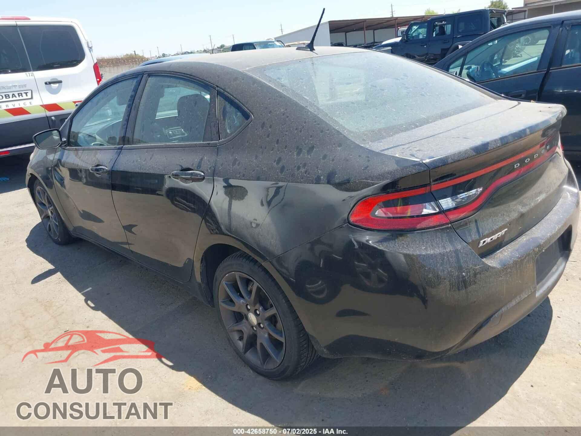 DODGE DART 2016 - 1C3CDFAA1GD505158