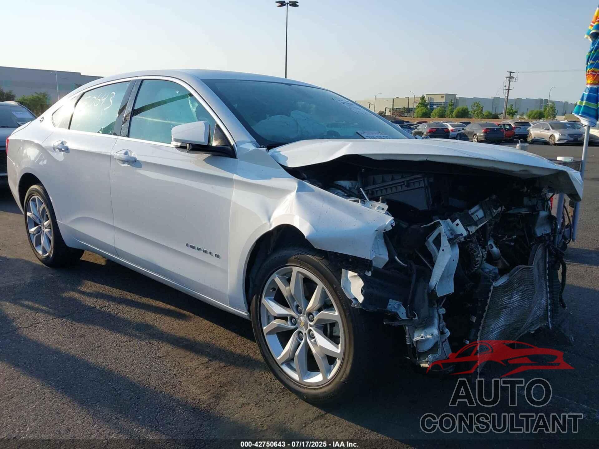 CHEVROLET IMPALA 2017 - 2G1105S38H9133608