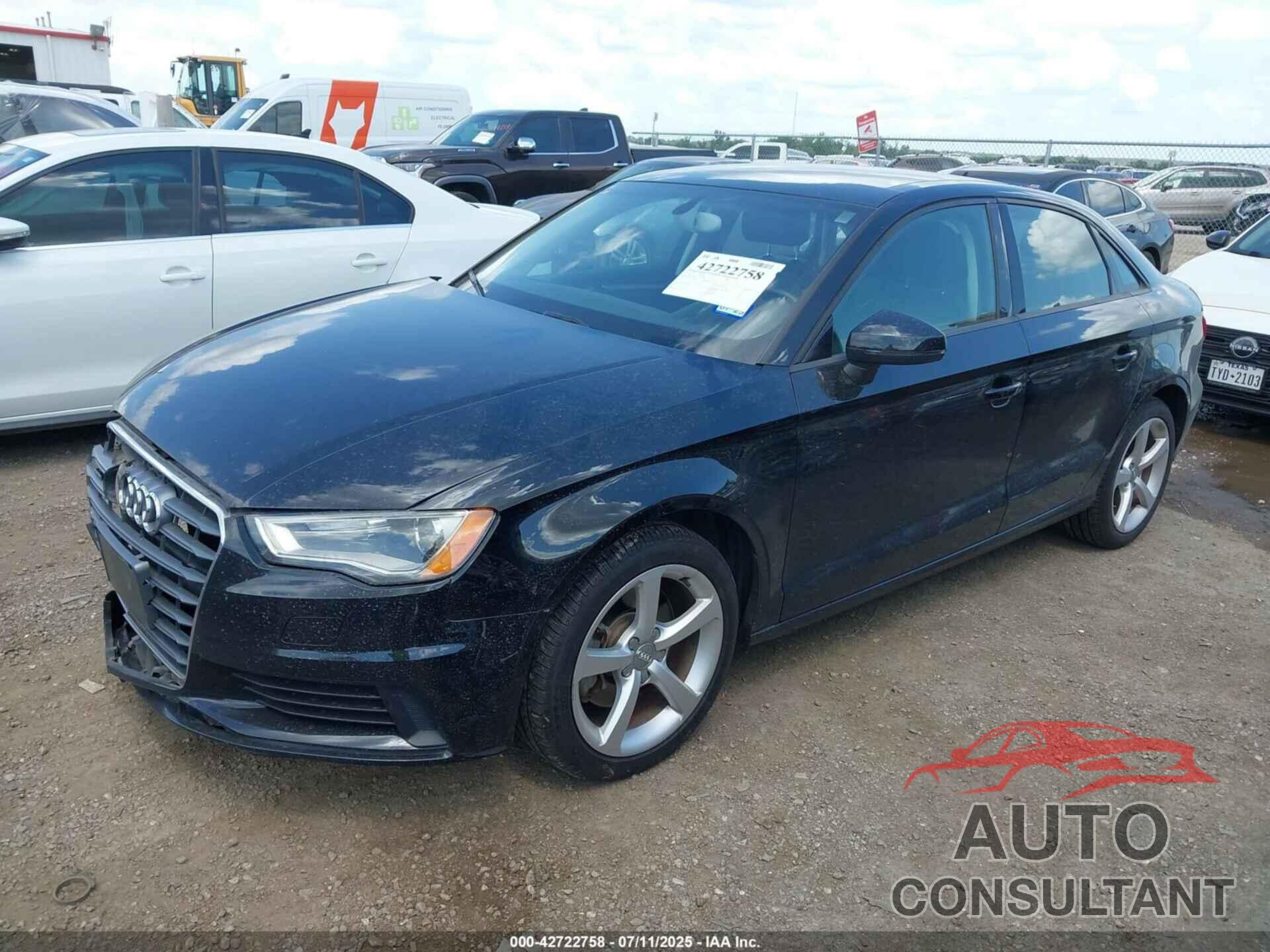 AUDI A3 2015 - WAUBFGFF7F1128215