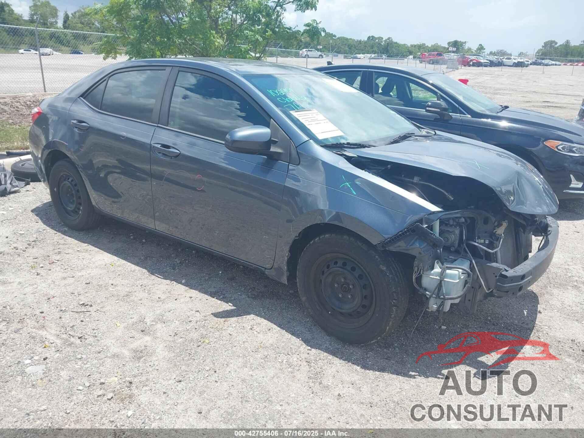 TOYOTA COROLLA 2016 - 2T1BURHE3GC708180