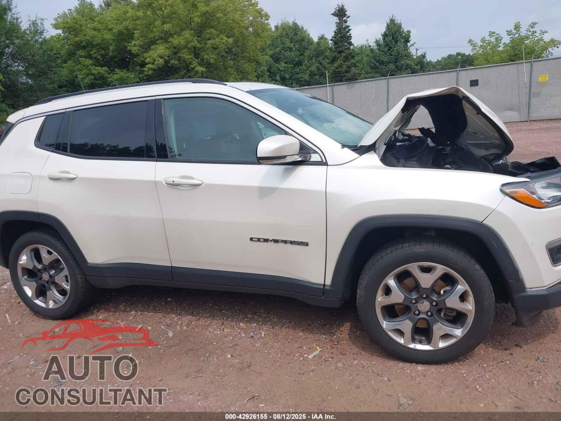 JEEP NEW COMPASS 2017 - 3C4NJDCB1HT632236