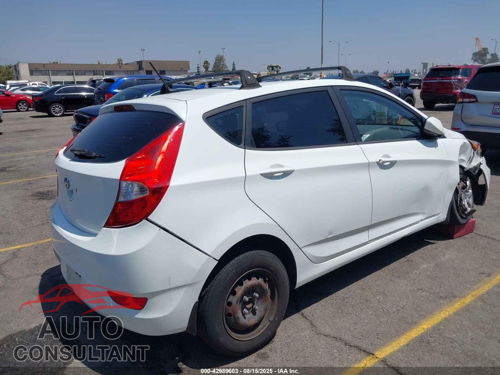 HYUNDAI ACCENT 2013 - KMHCT5AE5DU066176
