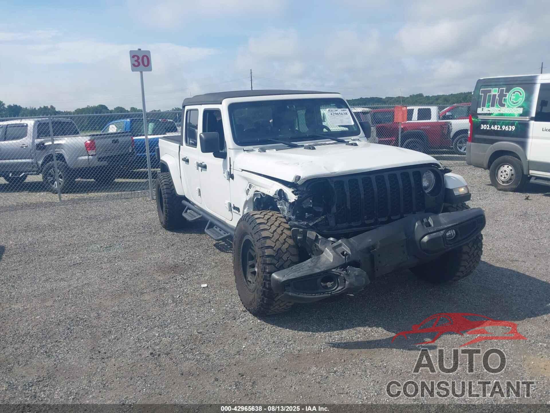 JEEP GLADIATOR 2021 - 1C6HJTAG5ML602028