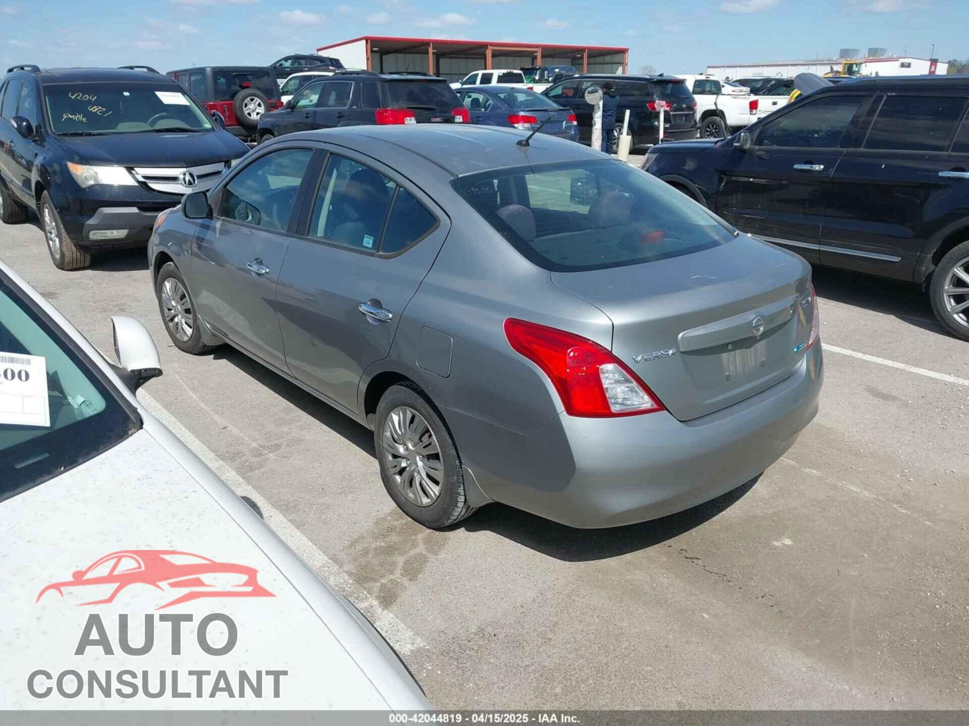 NISSAN VERSA 2012 - 3N1CN7AP7CL921404