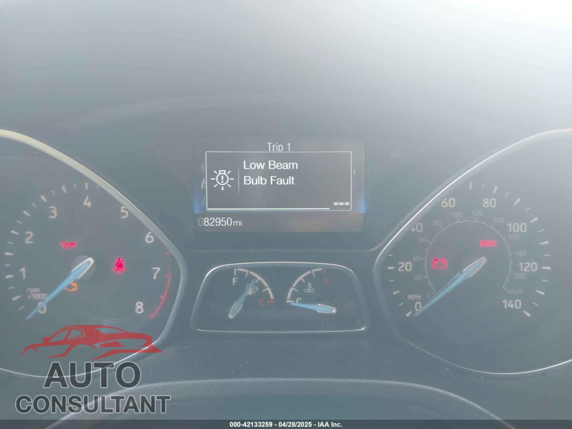 FORD FOCUS 2017 - 1FADP3E26HL284470