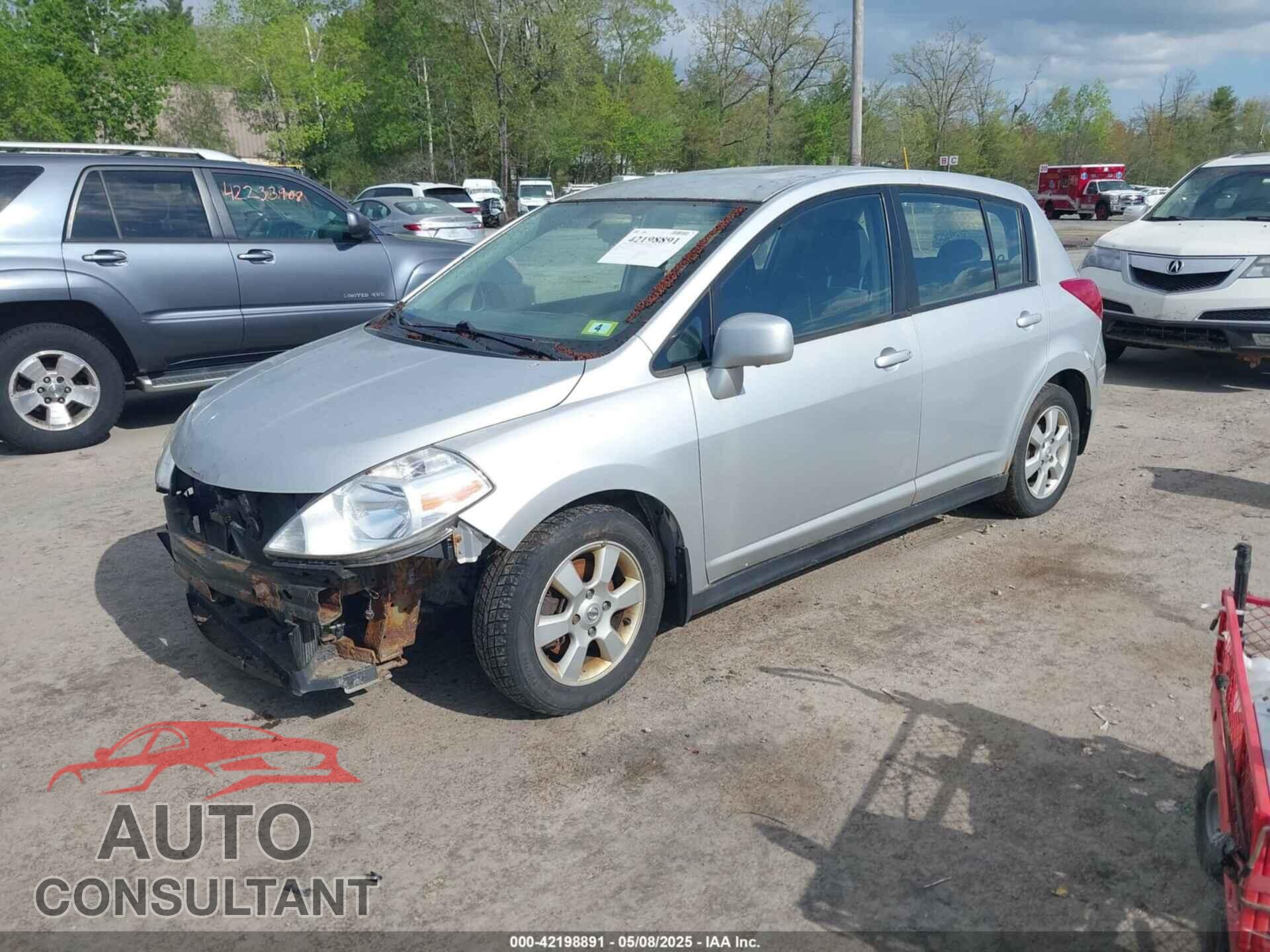 NISSAN VERSA 2009 - 3N1BC13EX9L413558
