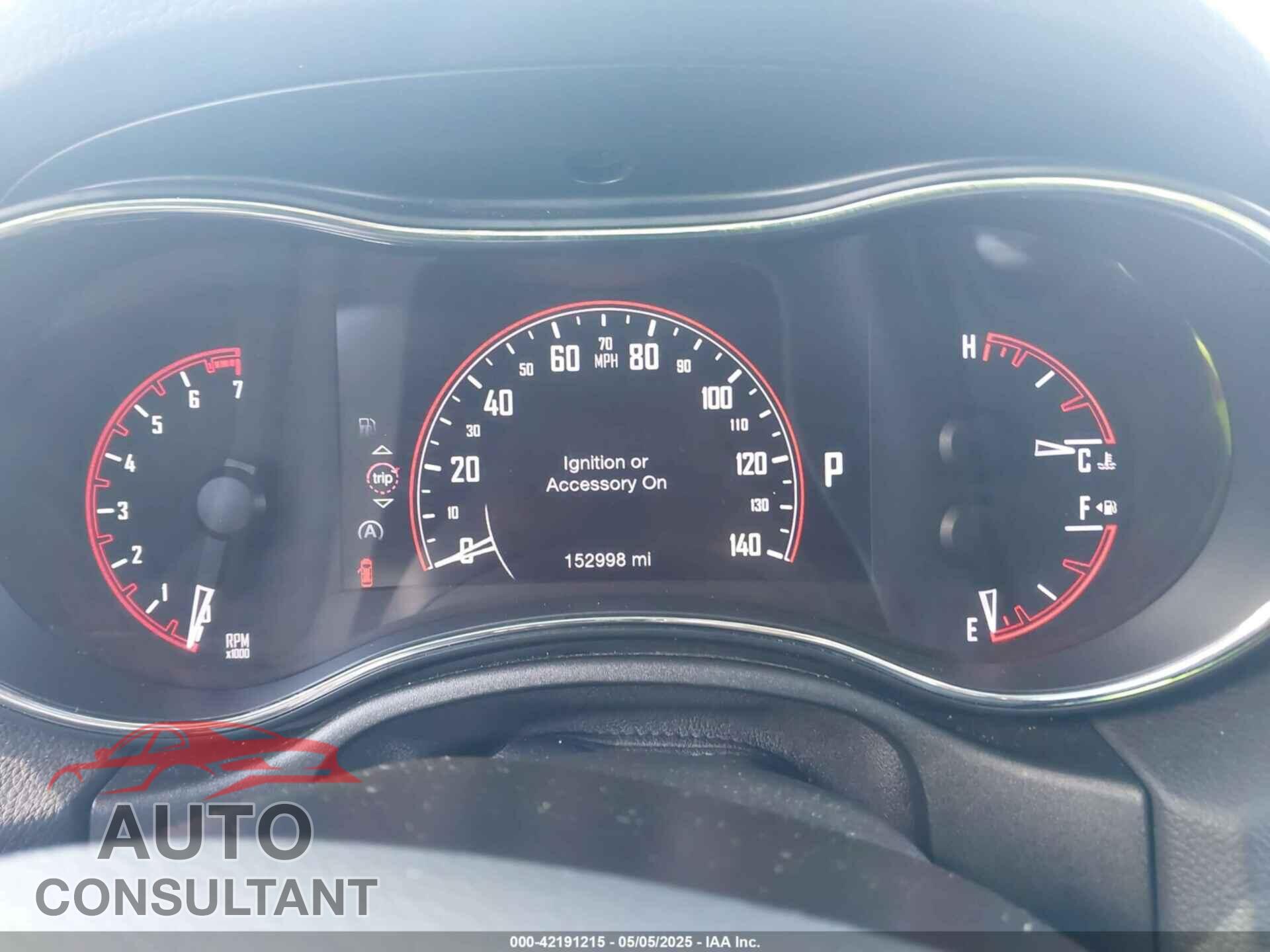 DODGE DURANGO 2016 - 1C4RDJAG3GC315980