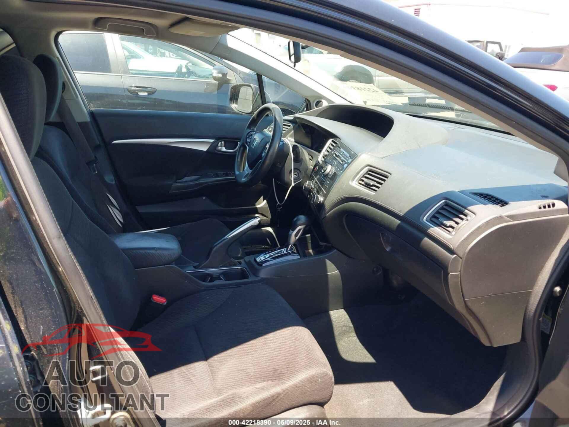 HONDA CIVIC 2013 - 19XFB2F89DE218982